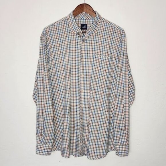 Johnnie-O Men's Prep-formance Long Sleeve Button-Down Shirt Size XL - Picture 1 of 5